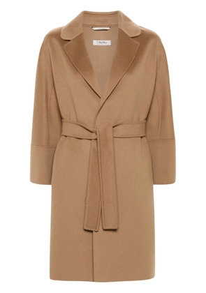 'S Max Mara Arona belted virgin wool coat - Brown