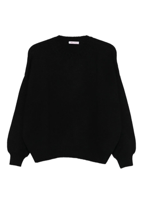 Liska Sandra balloon-sleeve sweater - Black