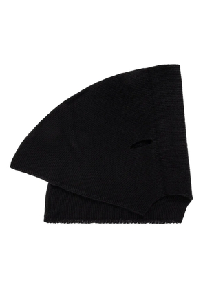 Homme Plissé Issey Miyake ribbed scarf - Black