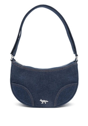 Maison Kitsuné Boogie Moon shoulder bag - Blue
