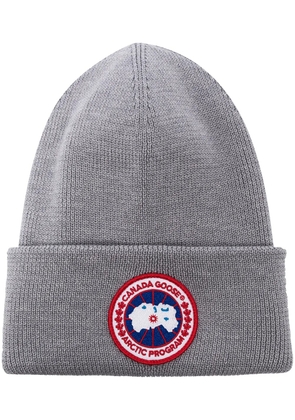 Canada Goose Arctic Disc ribbed-knit beanie - Grey