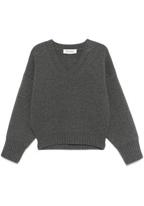 Róhe V-neck sweater - Grey
