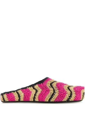 Marni Multicolor slippers - Pink