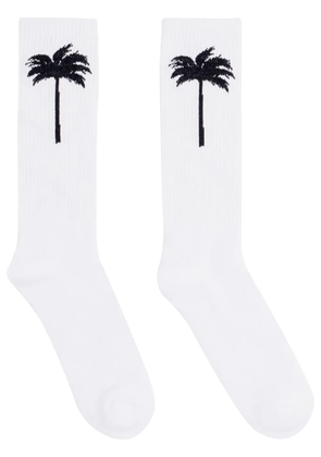 Palm Angels Palm socks - White