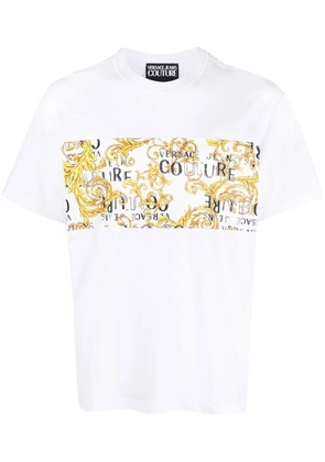 Versace Jeans Couture baroque-print T-shirt - White