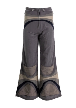 ERL panelled drawstring trousers - Grey