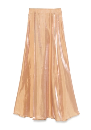 STAUD Vincenzo maxi skirt - Brown
