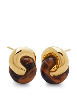 Monica Vinader Kate Young gemstone earrings - Gold