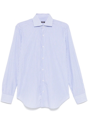 Barba striped shirt - Blue