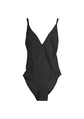 Rick Owens V-neck one-pieces - Black