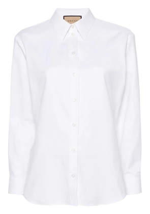Gucci button cotton shirt - White