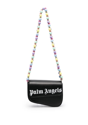 Palm Angels mini Crash embellished shoulder bag - Black