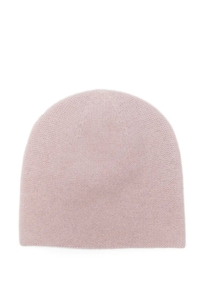 Liska cashmere beanie hat - Pink