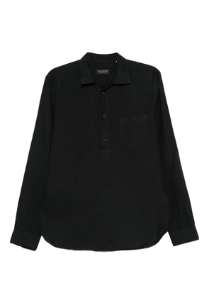 Dell'oglio long-sleeve button-down shirt - Black