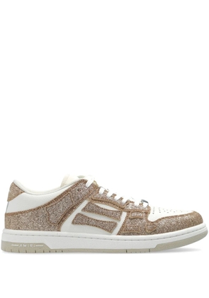 AMIRI Skel Top glitter sneakers - White