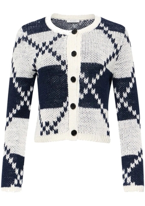 JW Anderson Fairisle cardigan - White