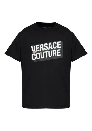 Versace Jeans Couture logo-print T-shirt - Black