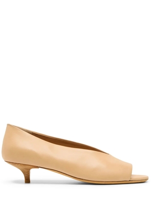 Marsèll Fiuto leather pumps - Neutrals
