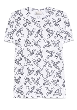 Vivienne Westwood Orb-print pajama top - White