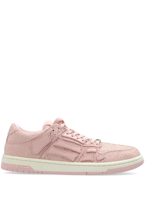 AMIRI Skel Top crystal-embellished sneakers - Pink
