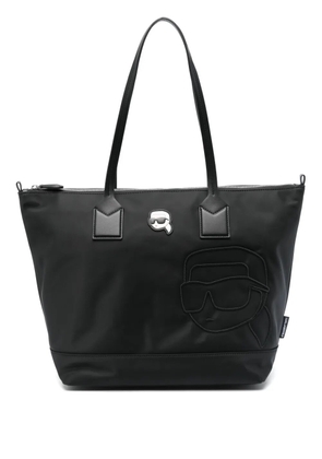 Karl Lagerfeld large Ikon tote bag - Black