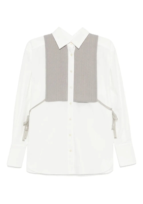 Kolor pleated shirt - White