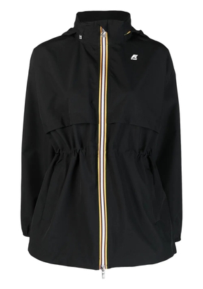 K-Way Sauvanne adjustable-waist jacket - Black