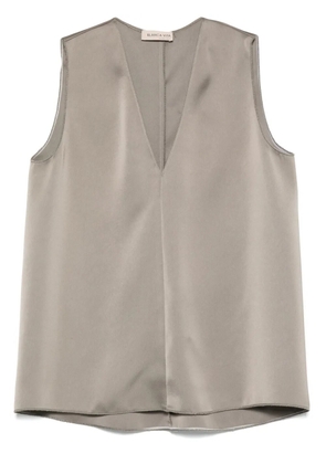 Blanca Vita satined blouse - Grey