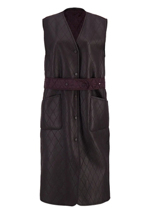 FENDI reversible vest - Brown