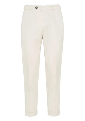 Brunello Cucinelli Classico slim fit chinos - White
