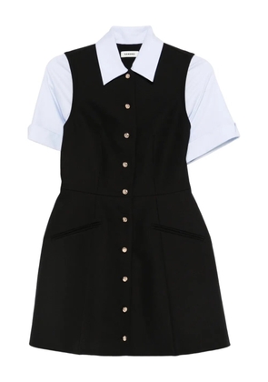 SANDRO button short day dress - Black