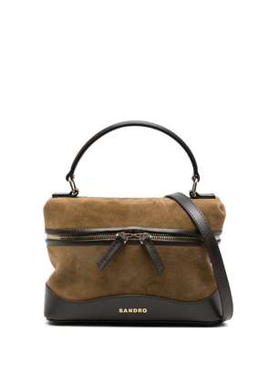 SANDRO Tangoso tote bag - Brown