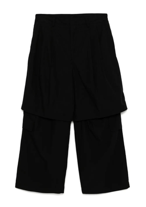 Juun.J detachable pants - Black