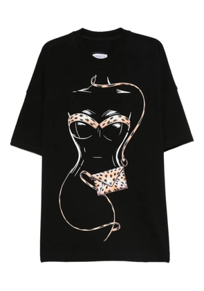 HAMZA Felina T-shirt dress - Black