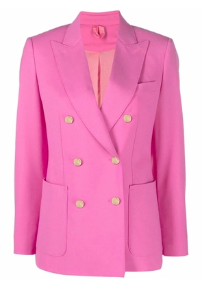 Max Mara double-breasted tailored blazer - Pink