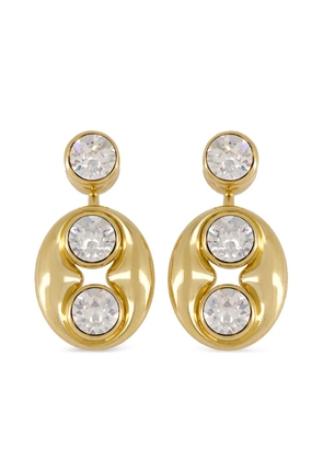 Amina Muaddi Iris earrings - Gold
