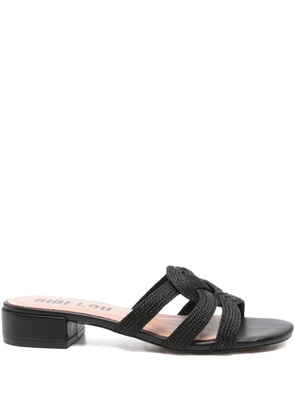 Bibi Lou 30mm Alia knotted sandals - Black