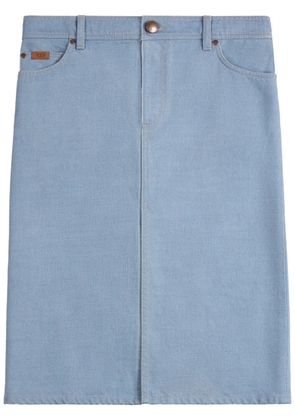 Tod's cotton skirt - Blue