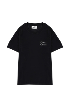 MC2 Saint Barth embroidered T-shirt - Black