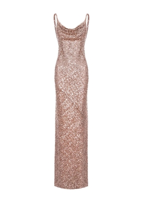 ROSERRY Margot sequin maxi dress - Gold