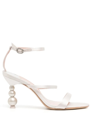 Sophia Webster 85mm Rosalind Pearl sandals - White
