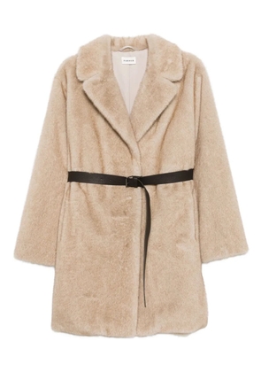 P.A.R.O.S.H. belted coat - Neutrals