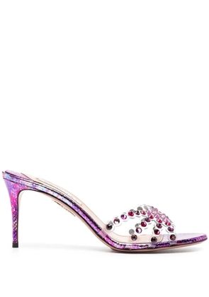 Aquazzura Tequila 75mm mules - Pink