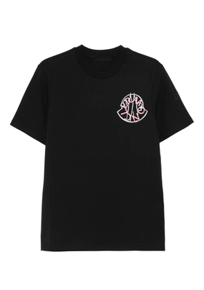 Moncler logo-embellished jersey t-shirt - Black