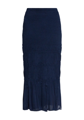 By Malene Birger Ilona ruched skirt - Blue