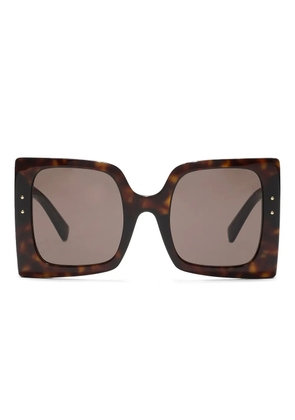 Dolce & Gabbana Eyewear tortoiseshell square-frame sunglasses - Brown