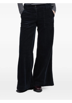 Hannes Roether corduroy pocket trousers - Black