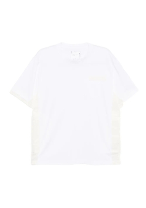 sacai panelled T-shirt - White