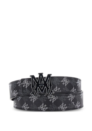 AMIRI Ma Quad monogram buckle belt - Black