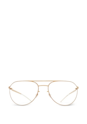 Mykita pilot frame glasses - Gold